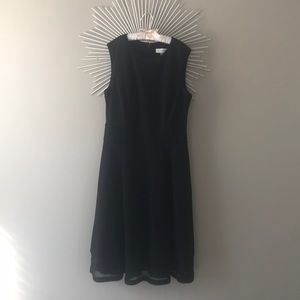 Calvin Klein midi formal dress
